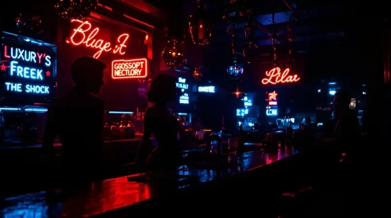 街拍：某女星深夜现身酒吧，与神秘男子同框被拍